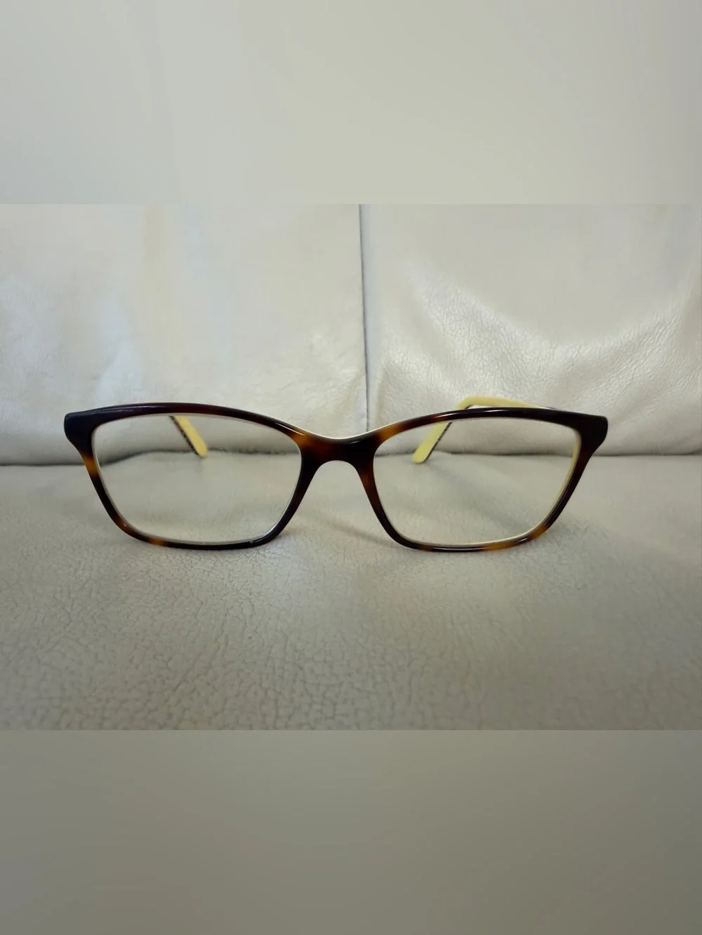Ralph Lauren Women's Tortoiseshell Frame with Yellow Temples